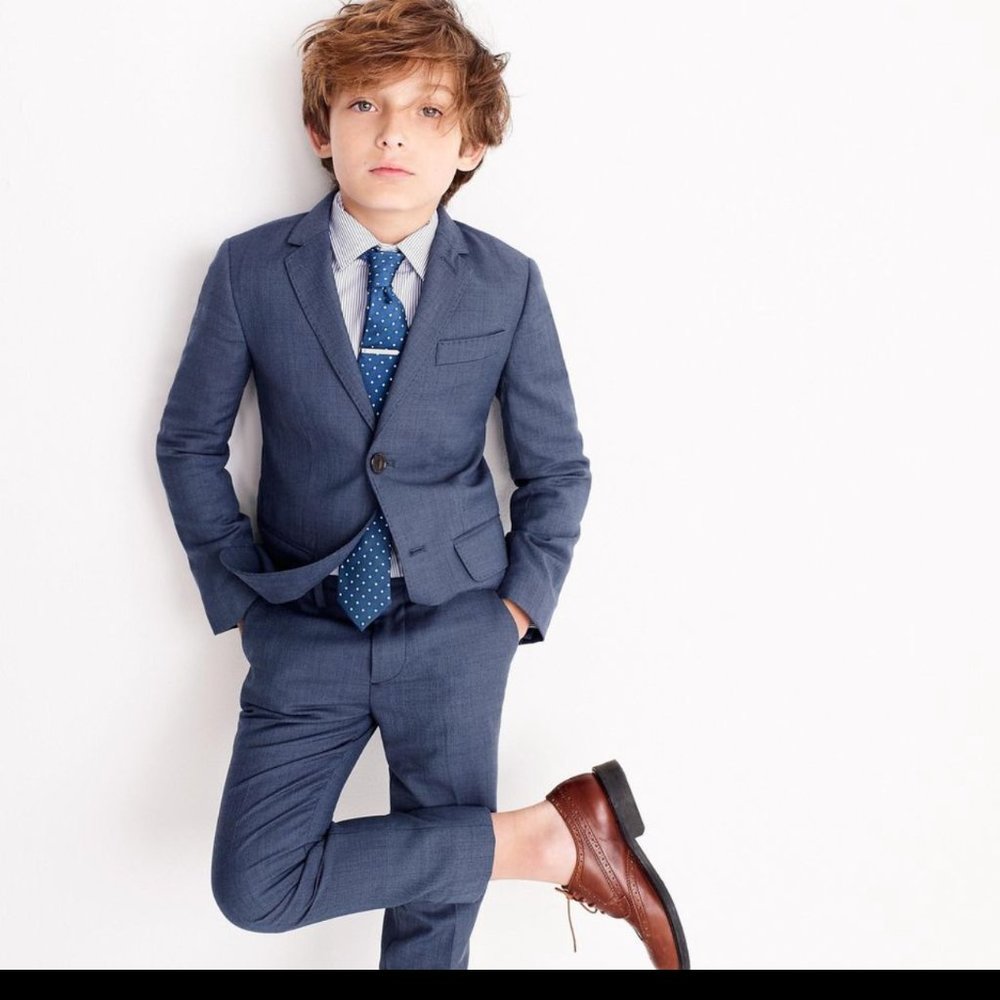 J Crew Boys Suit